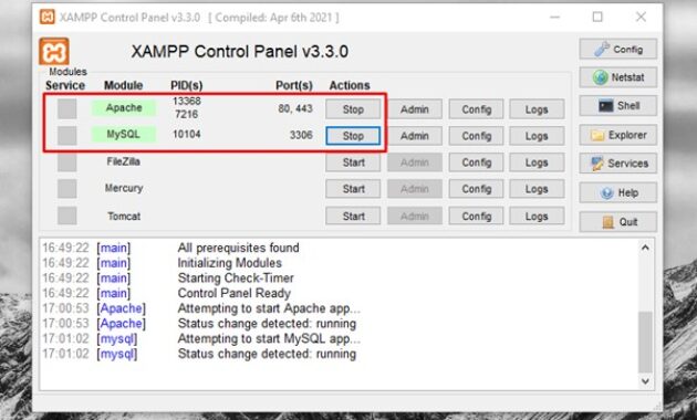 Gambar 2. Persiapan dasar sebelum cara install Laravel