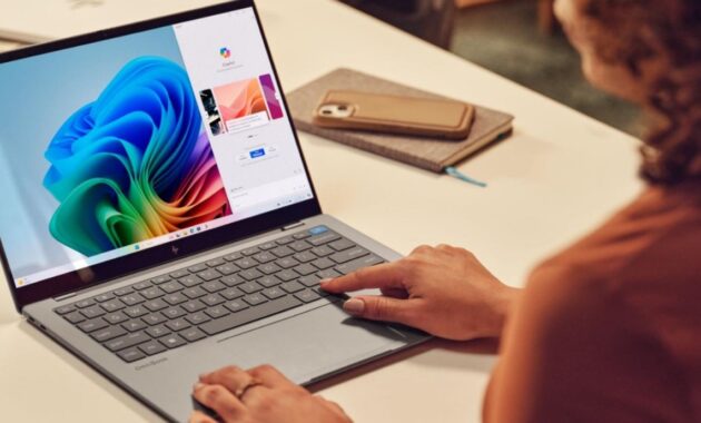 Gambar 1. HP Spectre Windows 12 copilot AI