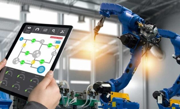 Gambar 1. Teknologi IoT untuk pabrik pintar