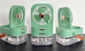 Gambar 1. Kipas AC mini USB dengan mode angin AI