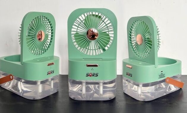 Gambar 1. Kipas AC mini USB dengan mode angin AI