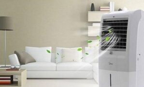 Gambar 1. Kipas AC portable hemat energi untuk kamar tidur