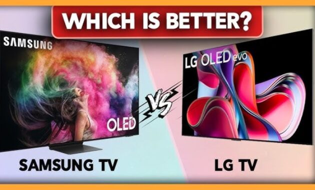 Gambar 1. Perbandingan spek TV LG vs Samsung OLED 2025