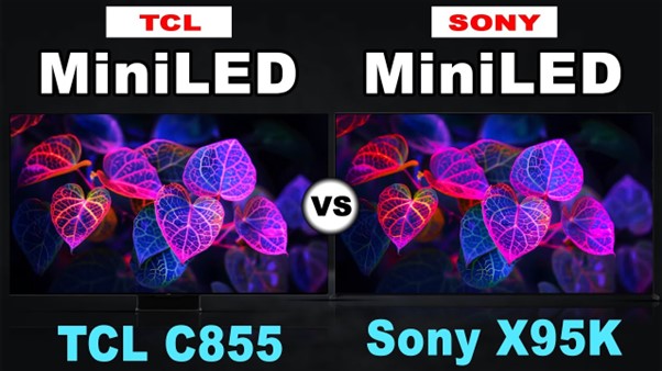 Gambar 1. Perbandingan spek TV TCL vs Sony untuk film 4K