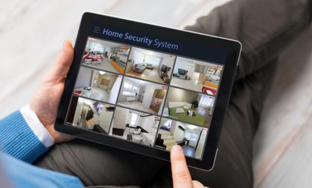 Gambar 1. Sistem keamanan rumah pintar dengan kamera AI