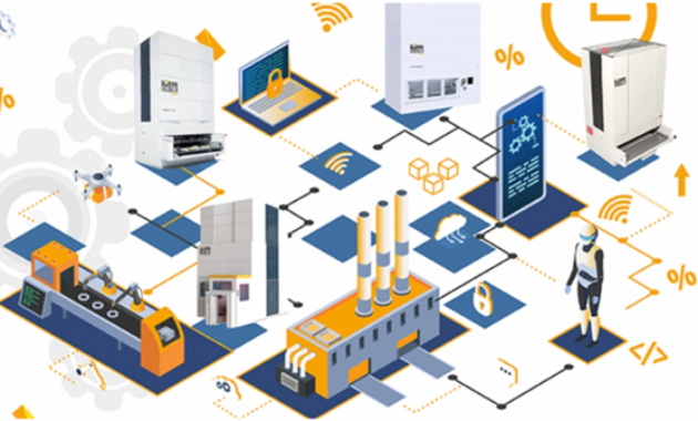 Gambar 1. Teknologi IoT untuk smart factory