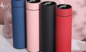 Gambar 1. Tumbler digital LED untuk pantau suhu minuman