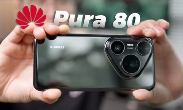 Gambar 1. Huawei dengan kamera Leica dan AI imaging