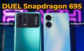 Gambar 1. Kamera Poco vs Realme untuk konten kreator