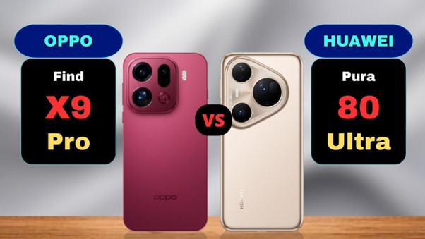 Gambar 1. Perbandingan Huawei vs OPPO kamera flagship