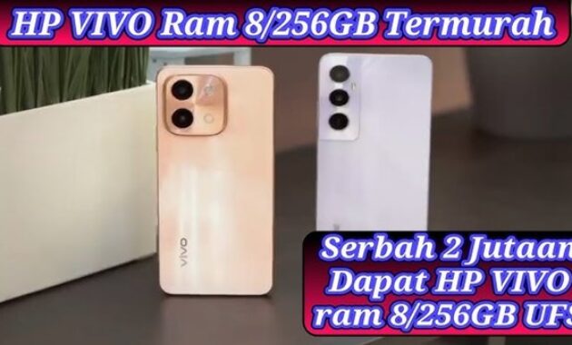 Gambar 1. Spesifikasi Vivo RAM besar untuk multitasking