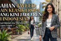 Bahan Tweed Bahan Tweed