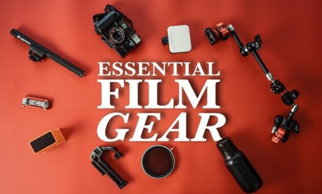 Gambar 1. Gear filmmaking wajib untuk filmmaker pemula