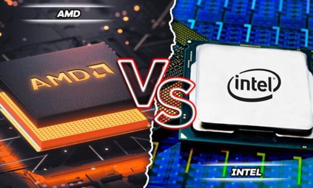 Gambar 1. Perbandingan CPU AMD vs Intel untuk desain grafis dan editing video