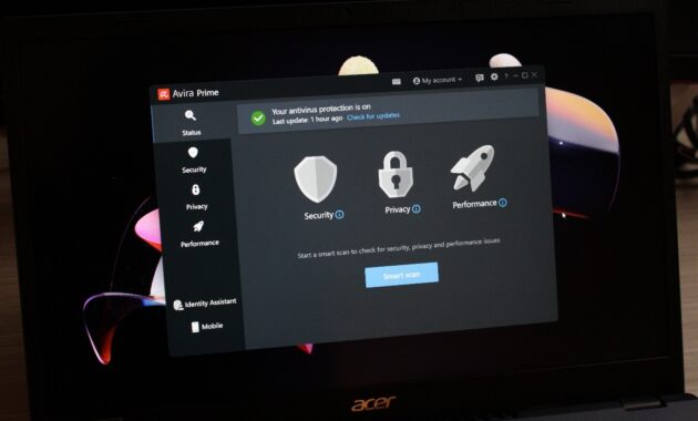 Gambar 2. Anti Malware Komputer dan Keamanan Sistem Windows