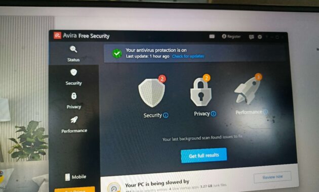 Gambar 3. Antivirus Tanpa Lag