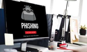 Gambar 1. Bahaya phishing dan cyber attack pada pengguna internet