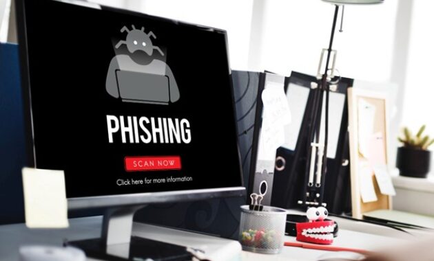 Gambar 1. Bahaya phishing dan cyber attack pada pengguna internet