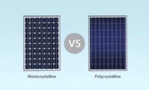 Gambar 1. Perbandingan panel surya monocrystalline vs poly