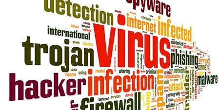 Gambar 1. Perbedaan malware, spyware, ransomware, dan trojan