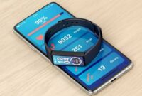 Gambar 1. Teknologi wearable fitness tracker dengan sensor pintar