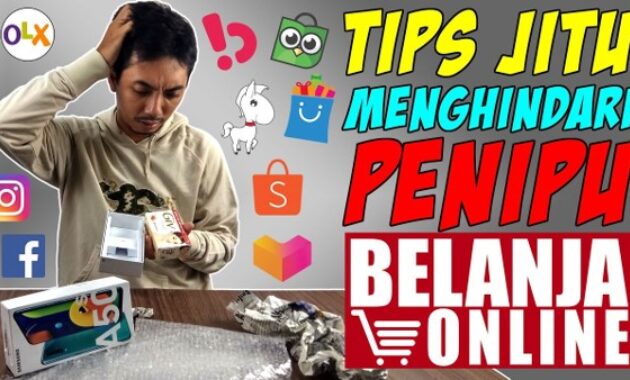 Gambar 1. Cara menghindari penipuan saat belanja online