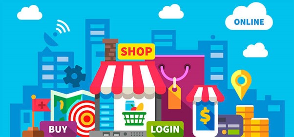 Gambar 1. Tren e-commerce dan online shopping era digital