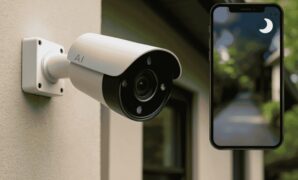 Gambar 1. CCTV terbaru AI untuk keamanan rumah pintar