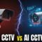 Gambar 1. Perbandingan CCTV AI dan CCTV biasa