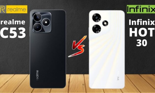 Gambar 1. Perbandingan kamera Infinix dan Realme terbaru