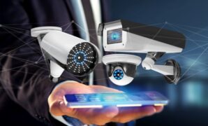 Gambar 1. Teknologi CCTV modern untuk keamanan bisnis