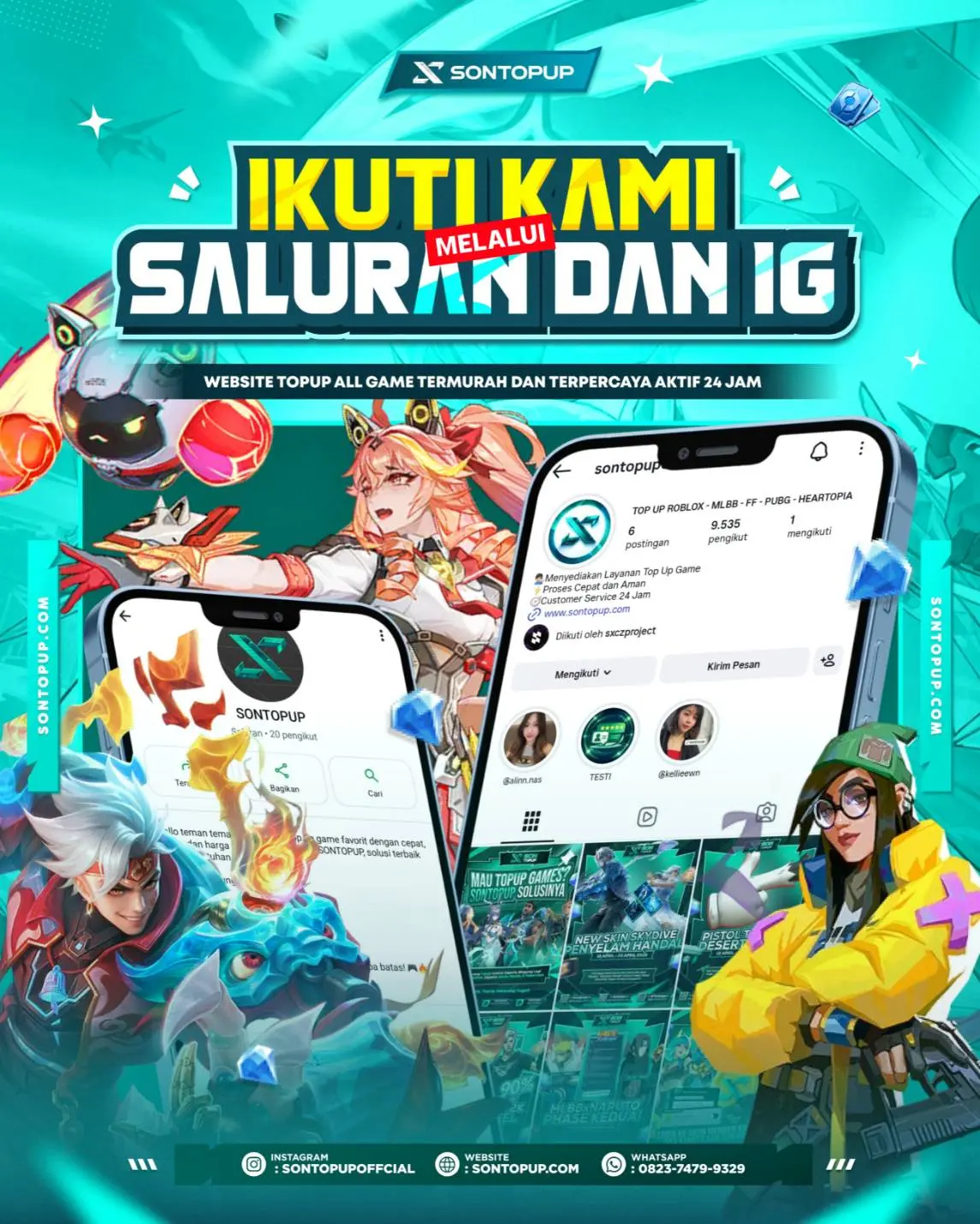 Website Topup Game